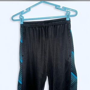 Black and Blue Striped Mens Bottoms